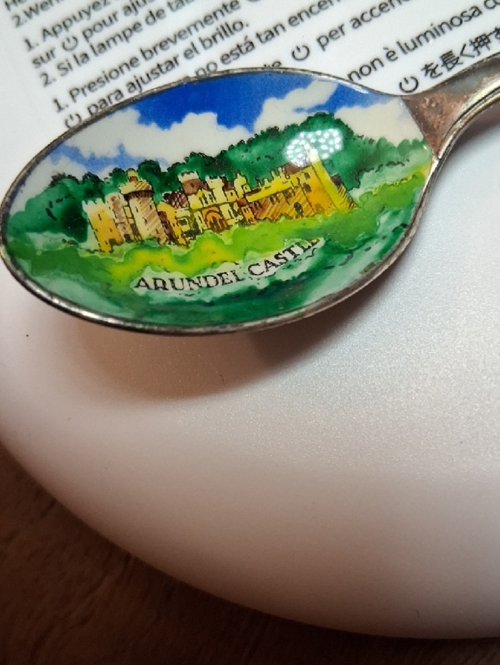 Souvenir Spoon Arundel Castle in the U.K.